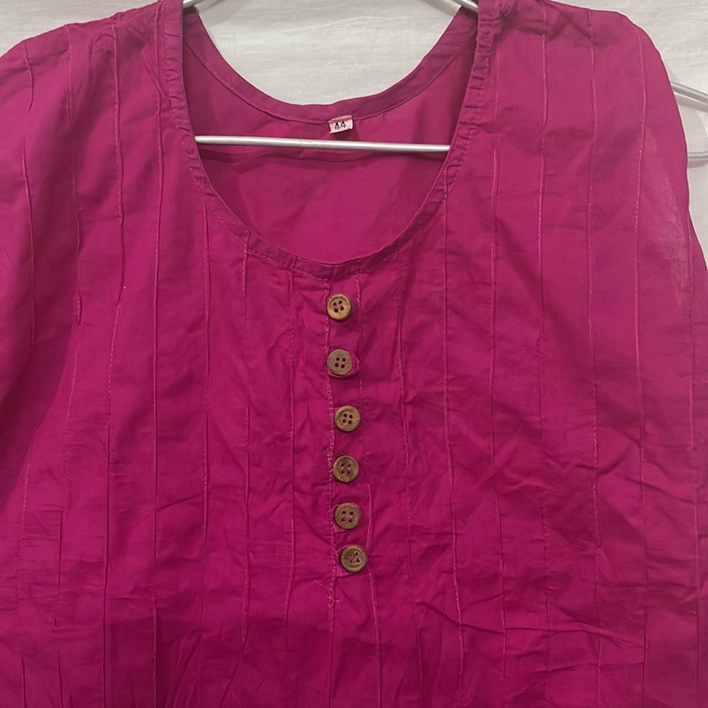All New Stylish and fancy Hot pink Top in Size M - Picture 4 of 8